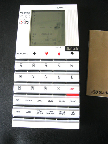 Saitek pro bridge - 200, computer