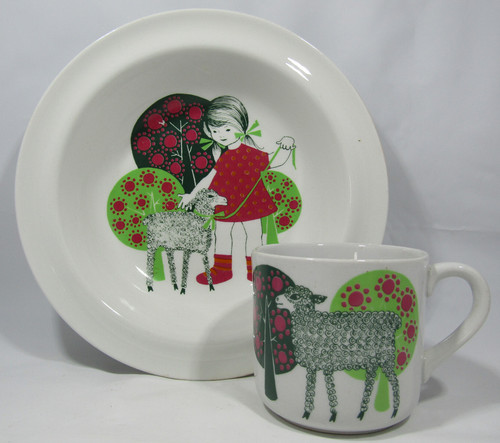 Vintage arabia finland lamb - vintage, of