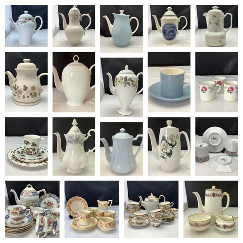 Vintage china coffee pot - coffee,