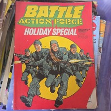 Battle Action Force Weekly comic Holiday Special 1984 UK IPC Action Man