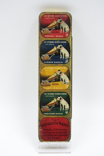 Needle tin his masters - tin,