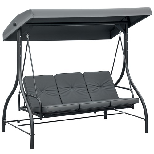 Outsunny seater canopy swing - outsunny,