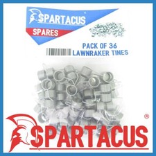 Spartacus 36 x Lawn Raker Tines Tynes Qualcast Electric 35 Cassette Scarifier