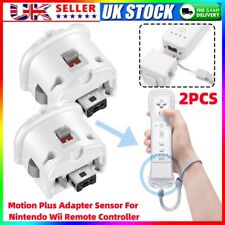 2PCS Motion Plus Motion Plus Adapter Sensor for Nintendo Wii Remote Controller