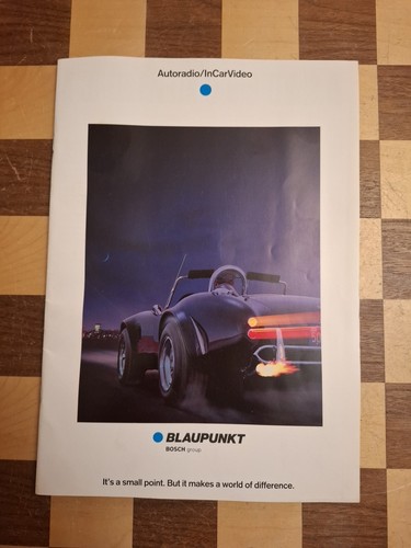 Rare vintage 1989 blaupunkt - rare, in