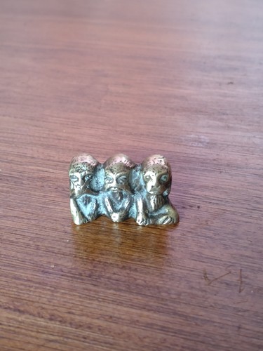 Three wise monkeys - three, hear