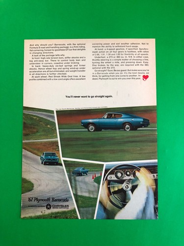 1967 plymouth barracuda hemi - plymouth,