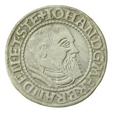 Duchy of Krosno Silver Coin Silesia, Jan Kostrzynski, 1545, Krosno