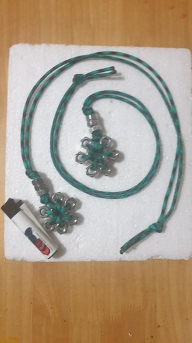 Edc stainless steel necklace - stainless,