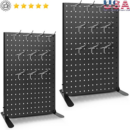 Iron pegboard display stand - pegboard,