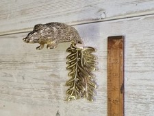 Solid Brass Hedgehog Door
