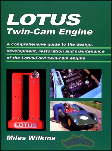 Lotus engine book restoration - lotus,