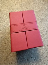 Genuine Omega Box Red Leather