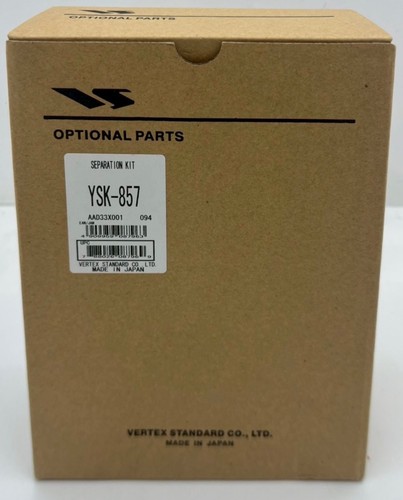 Yaesu ysk 857 - yaesu, separation