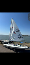 Laser radial dinghy