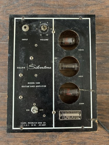 1963 silvertone 1448 guitar - 1963,