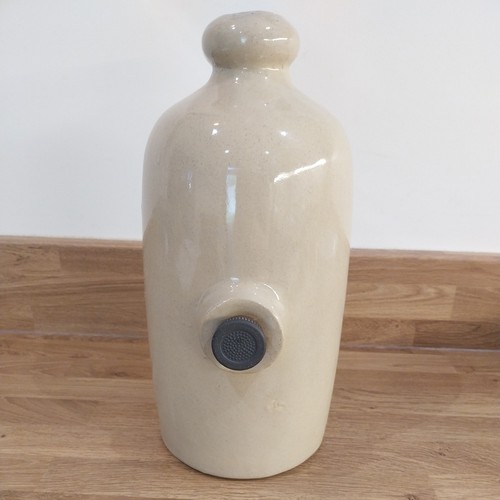 Vintage stoneware ceramic bed - vintage,