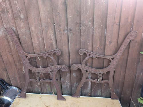 Vintage cast iron garden - cast,