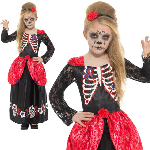 Girls skeleton day the - of,