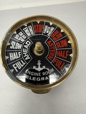 Vintage Brass Ships Engine