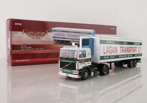 Corgi volvo f10 w - volvo, w/fridge