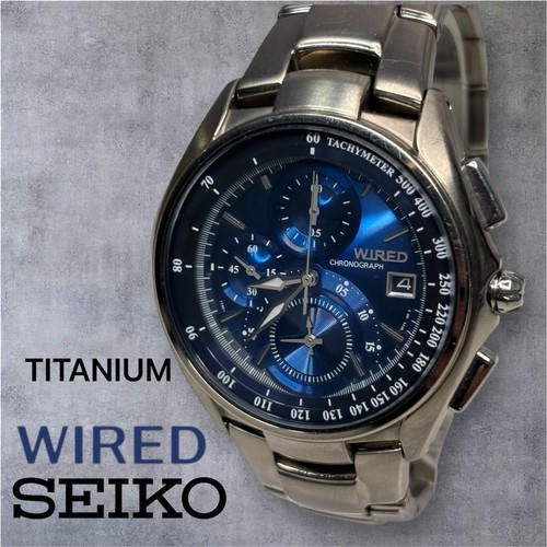 Seiko wired 7t92 0er0 titanium - 7t92-0er0,