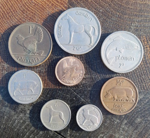 Ireland eire full set irish - eire, 8