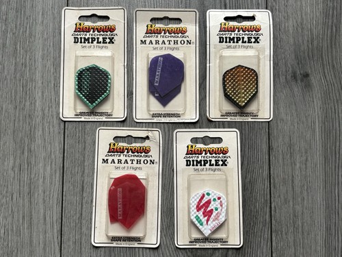 Vintage harrow dart flights - vintage,
