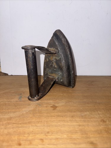 Vintage flat iron - iron,, antique