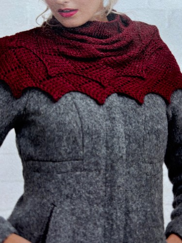 Gorgeous tunisian style shawl - gorgeous,