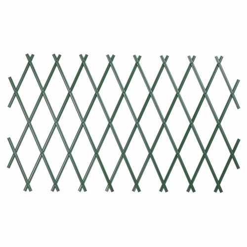 Expanding green plastic wall - expanding,