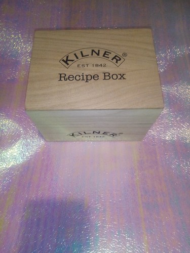 Kilner recipe box - kilner,