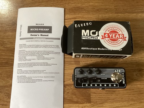 Mooer micro preamp 020 - micro,