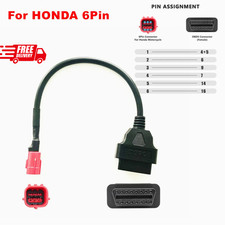 6 Pin OBD2 Euro 5 Motorcycle