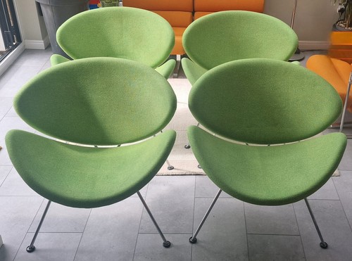 Original orange slice chairs - slice,