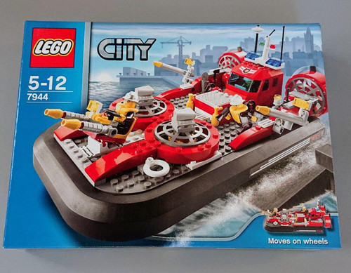 Lego fire hovercraft boat city - lego,