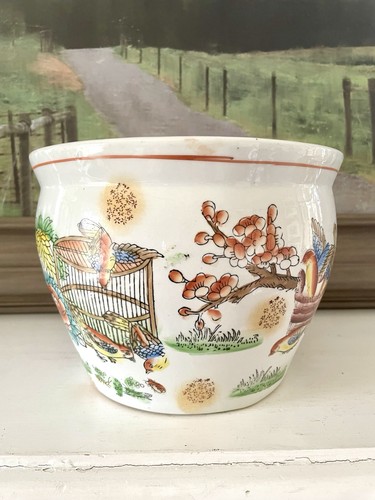 Vtg large planter jardiniere - vtg,
