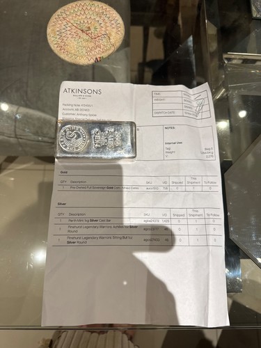 1kg metalor 999 - 999, silver