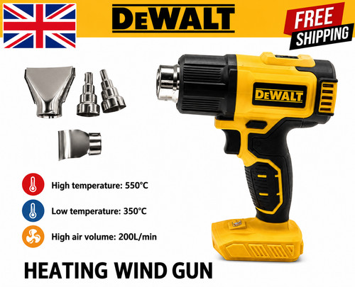 Cordless heat gun for dewalt - heat,