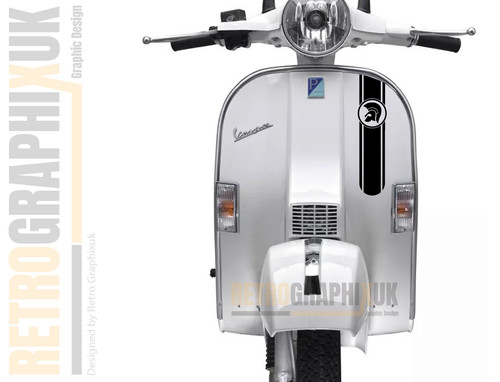 Trojan stripe sticker fits - trojan,