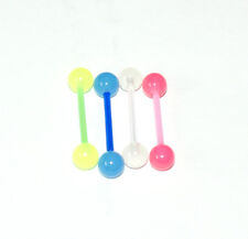 Tongue bar glow in the dark