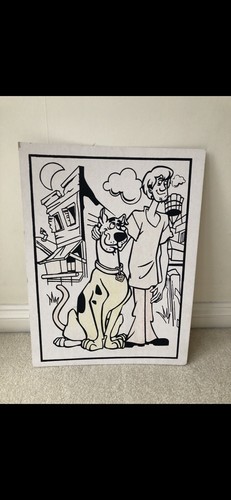 Large velvet colouring - large,