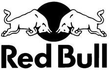 2pcs Sticker Car Moto Tractor Red Bull 15cm Various Colours