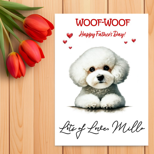 Personalised bichon frise - bichon,