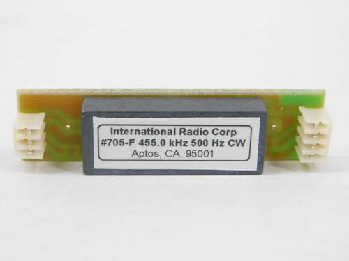 Inrad 705 500hz plug in - 705-f, cw