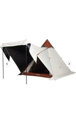 Waterproof Camping Tent Double Layers Spire Yurt Style Outdoor 4-5 Person