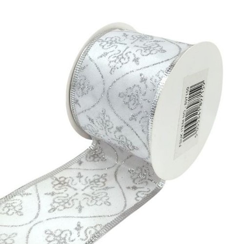 Christmas fabric wired edge - fabric,