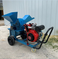Double Inlet Wood Shredder Shredder Branch Rattan Crusher Branch Shredder 380V