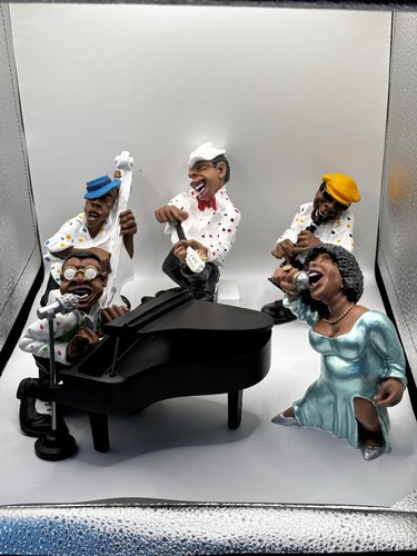 Vintage jazz band ceramic - jazz,