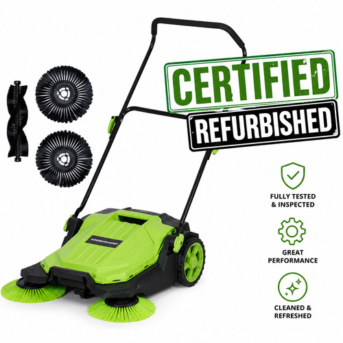 Greensweep manual push - manual, floor